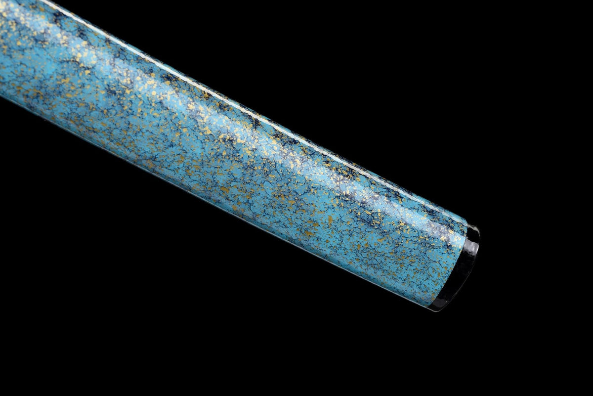 Hyōretsu Sōryū 氷裂蒼竜 Katana – Blue Cracked-Ice Blade, Dragon – view 14