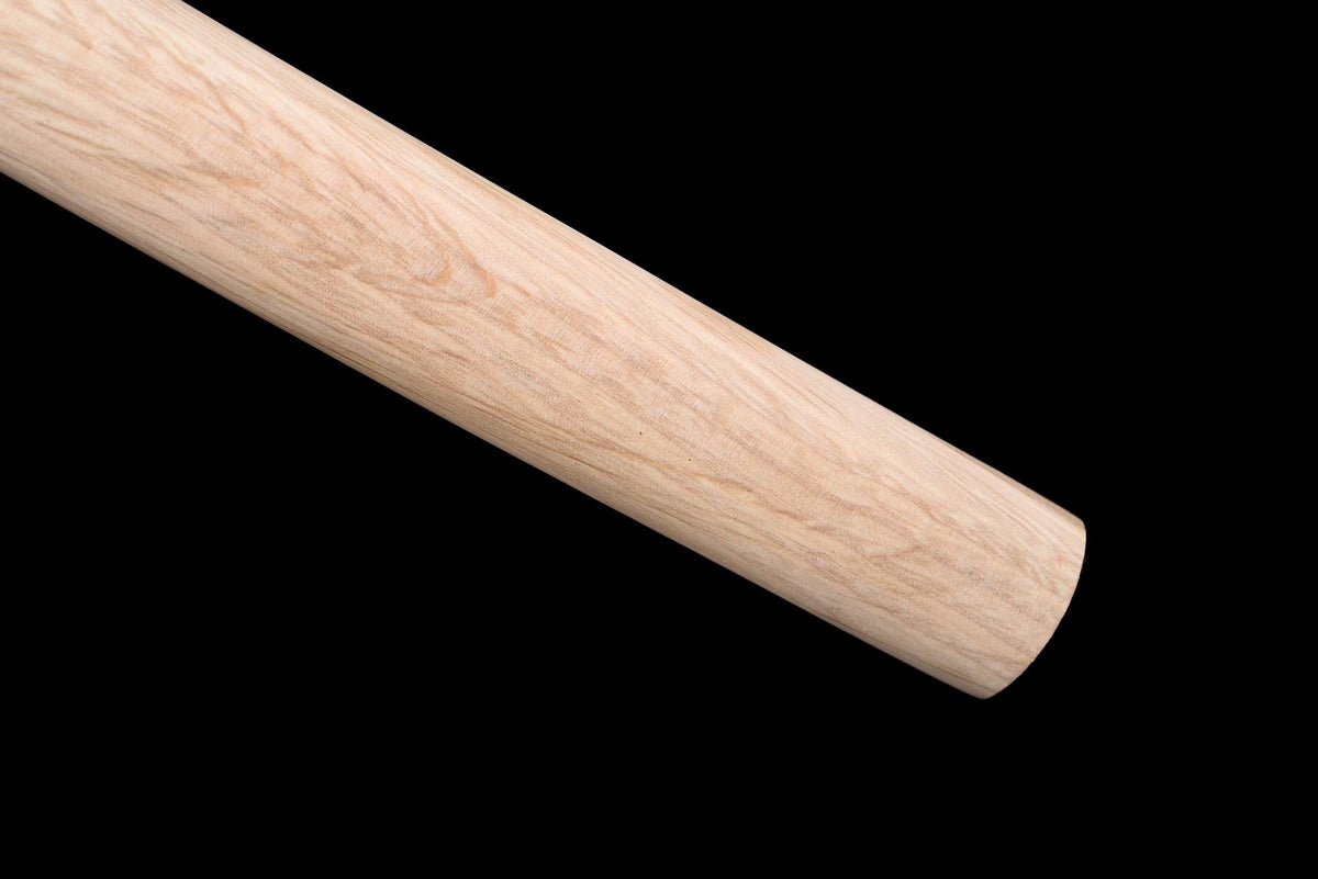 Katana Arashi-kage 嵐影の刀 – Damascus Steel, Mirror Polish – view 12