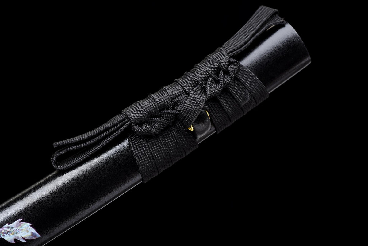 Hakuryū-tō 白龍刀 Katana — 1060 Steel, White Dragon – view 13