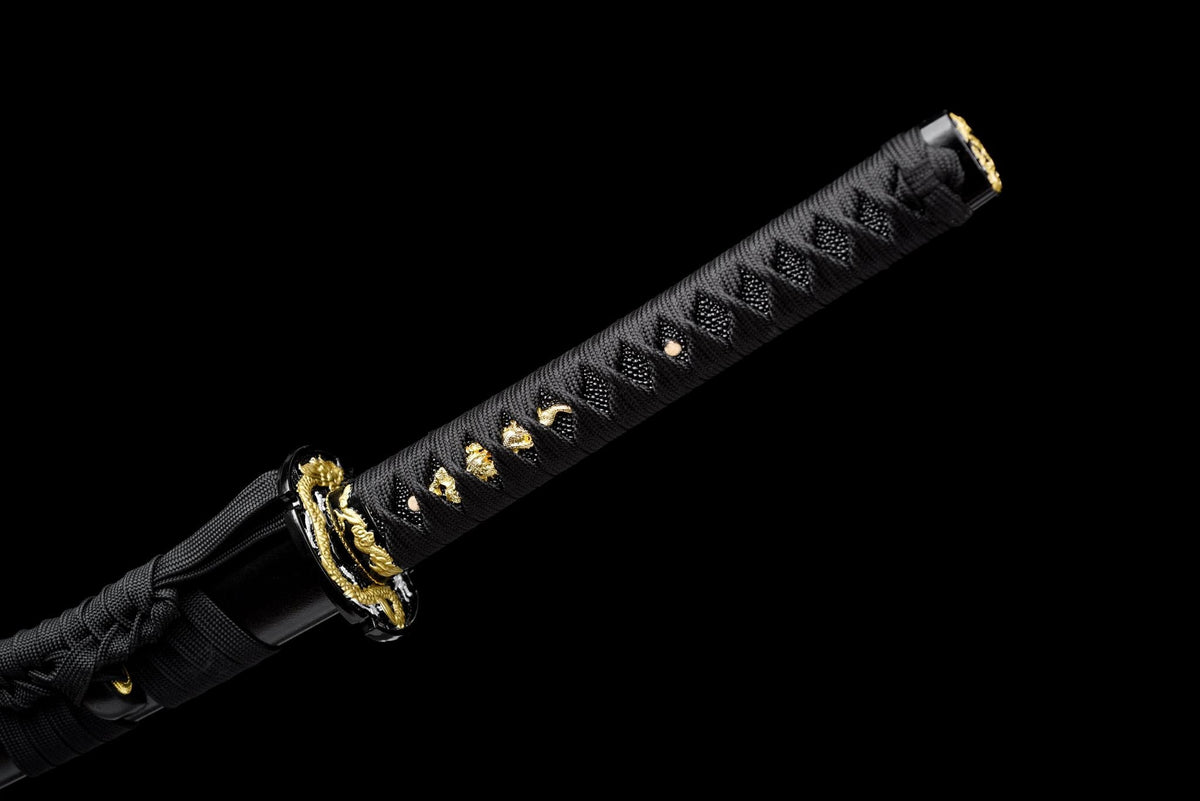 Hakuryū-tō 白龍刀 Katana — 1060 Steel, White Dragon – view 16