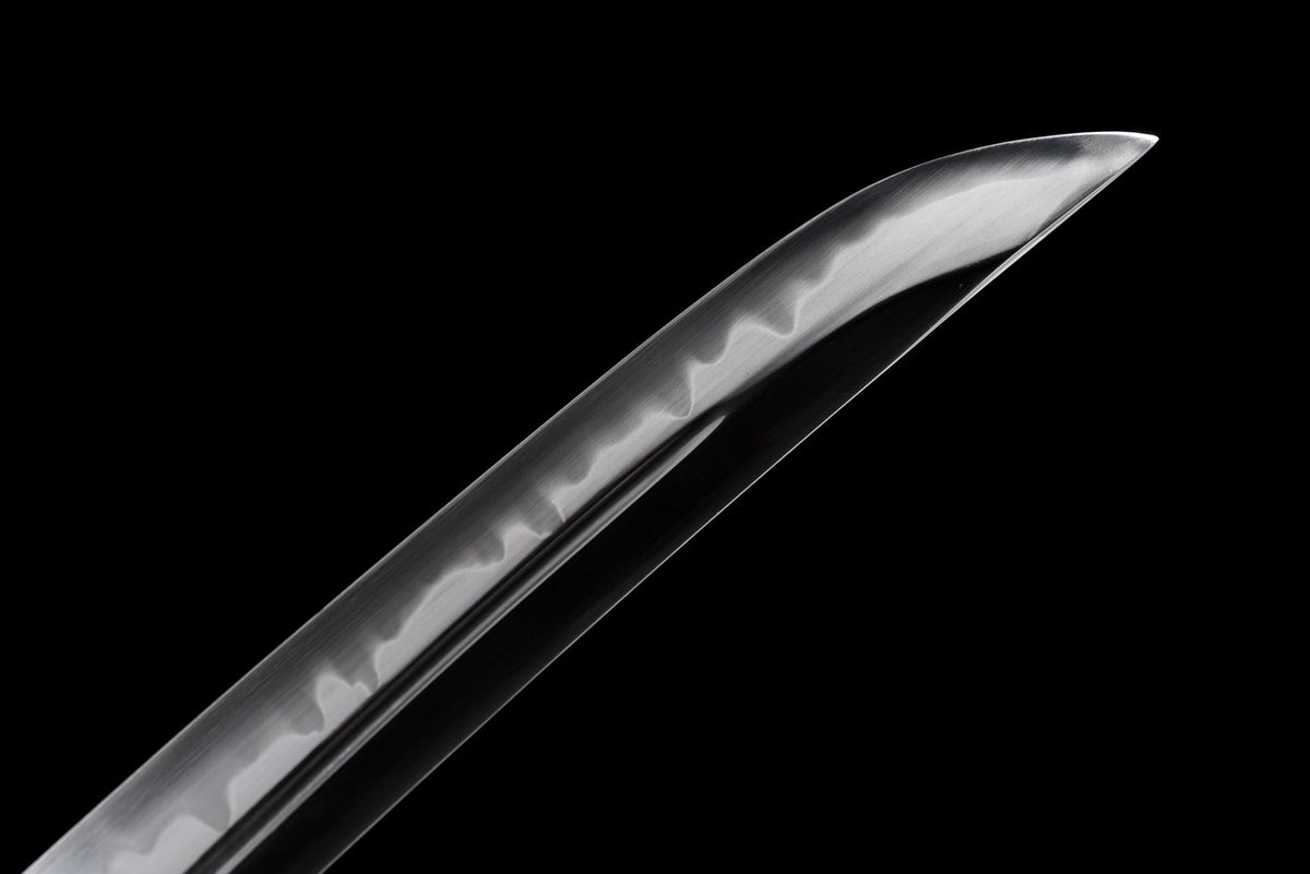 Tanto Kobai 紅梅, T10 Steel, Red Plum Blossom Saya – view 4