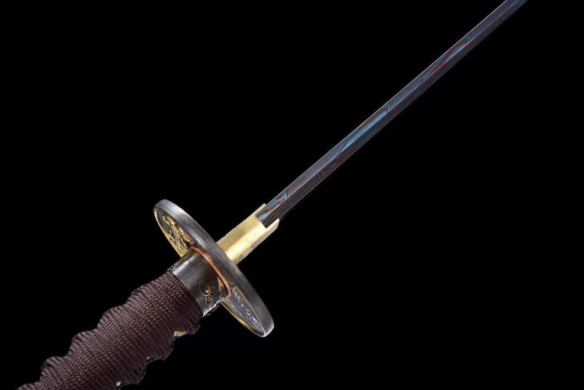 Muromachi 室町 Katana, Damascus Steel – view 8