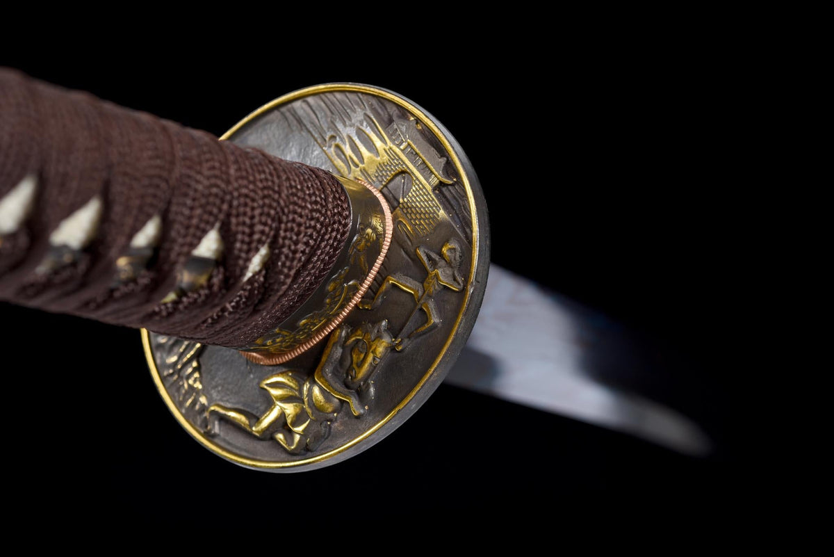 Muromachi 室町 Katana, Damascus Steel – view 9