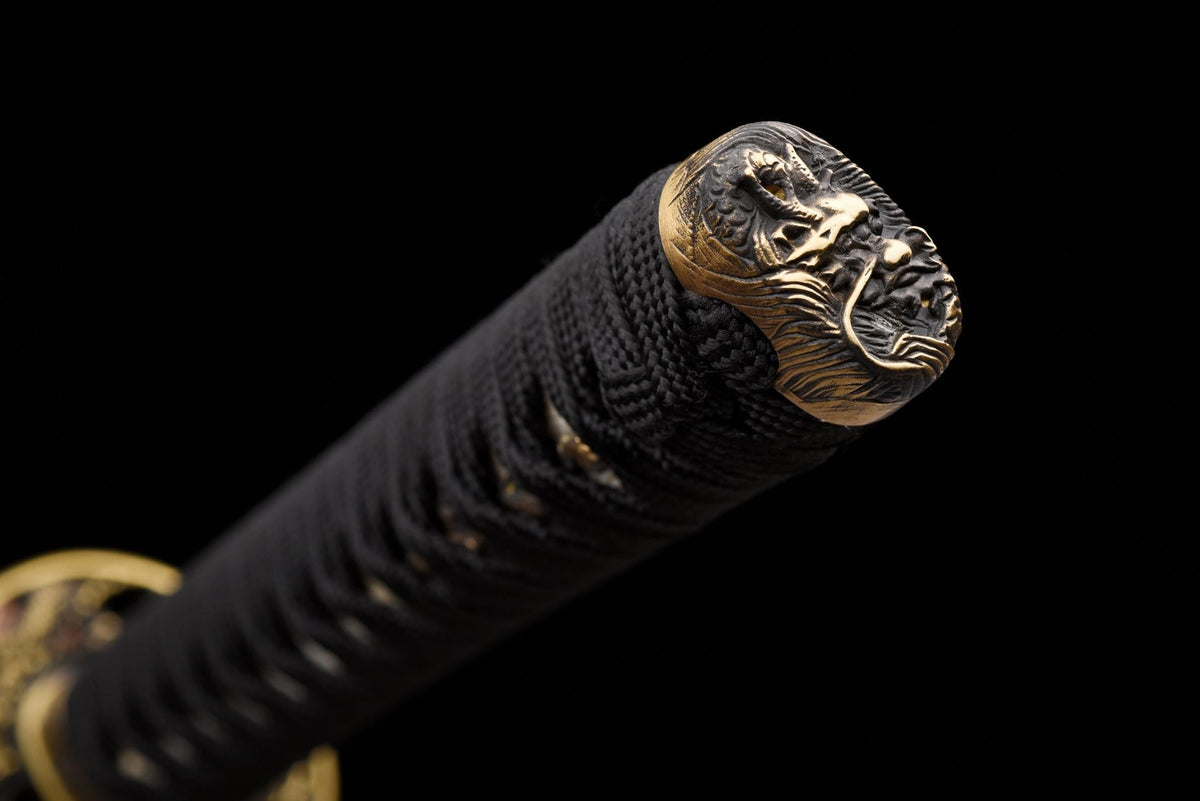 Kokuhoto 黒凰刀 Katana – Black Phoenix, T10 Steel – view 17
