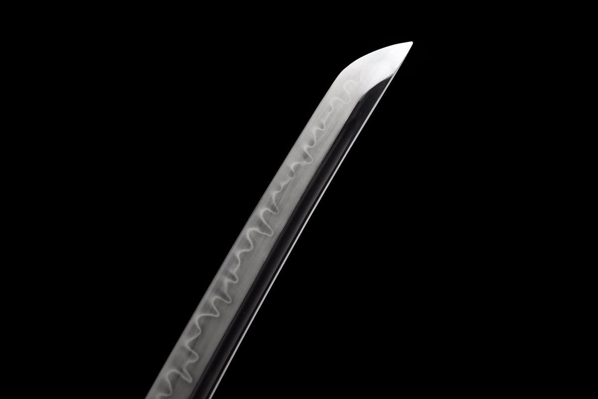 Akebono 曙 Katana — T10 Steel, Polished Blade with Hamon – view 8