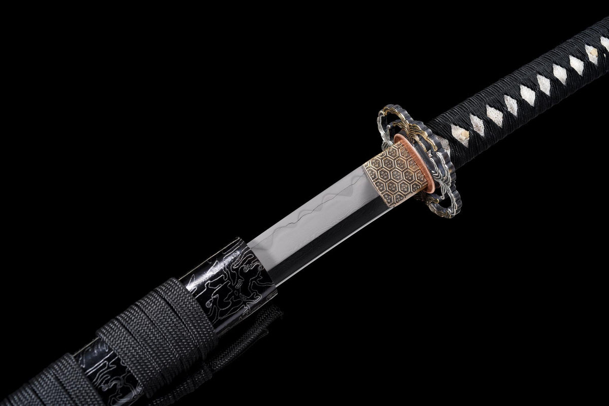 Kurotaka 黒鷹 Katana — San-Mai Steel, Black Hawk – view 10