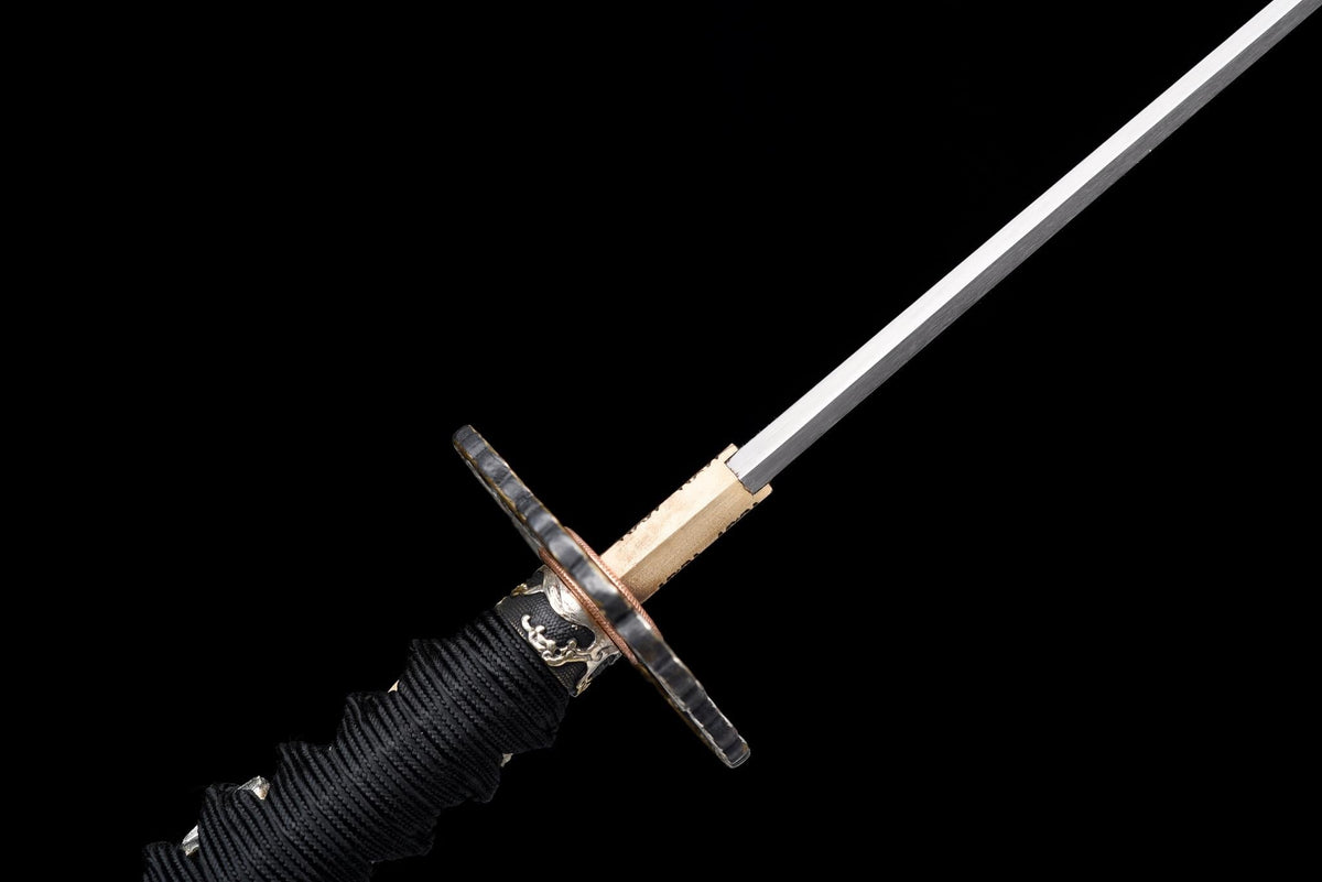 Kurotaka 黒鷹 Katana — San-Mai Steel, Black Hawk – view 12