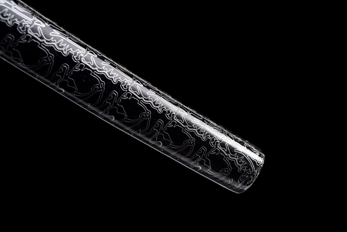 Kurotaka 黒鷹 Katana — San-Mai Steel, Black Hawk – view 14