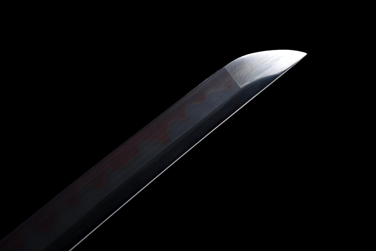 Kokuenmaru 黒炎丸 Katana – T10 Steel, Red Hamon – view 5