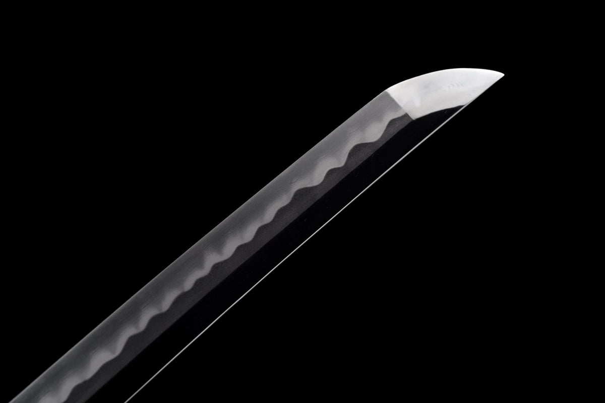 Ryu no Kiba 龍の牙 Katana – Fang of the Dragon, Blue & Gold Saya – view 5