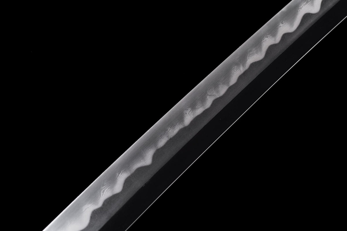 Ryu no Kiba 龍の牙 Katana – Fang of the Dragon, Blue & Gold Saya – view 6