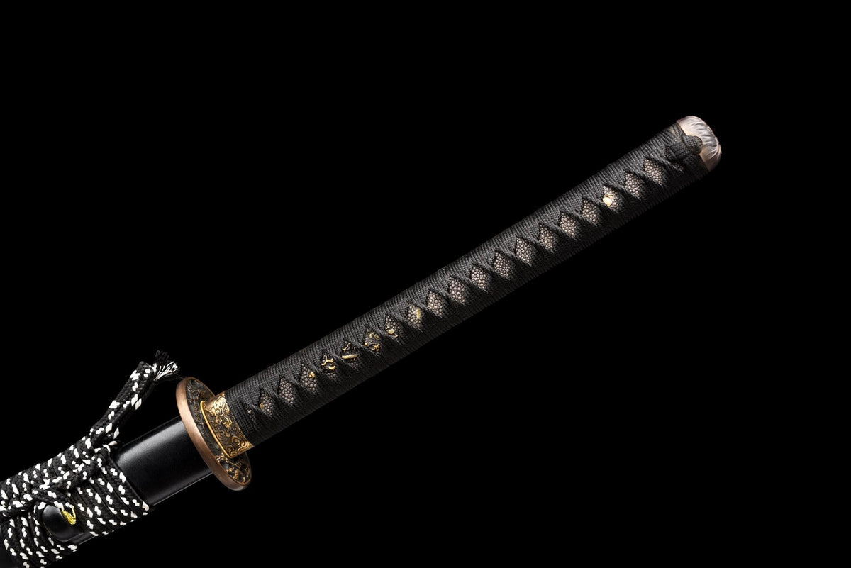 Odachi Dragon 龍 — Hand-Forged T10 Steel, Clay-Tempered Hamon – view 16