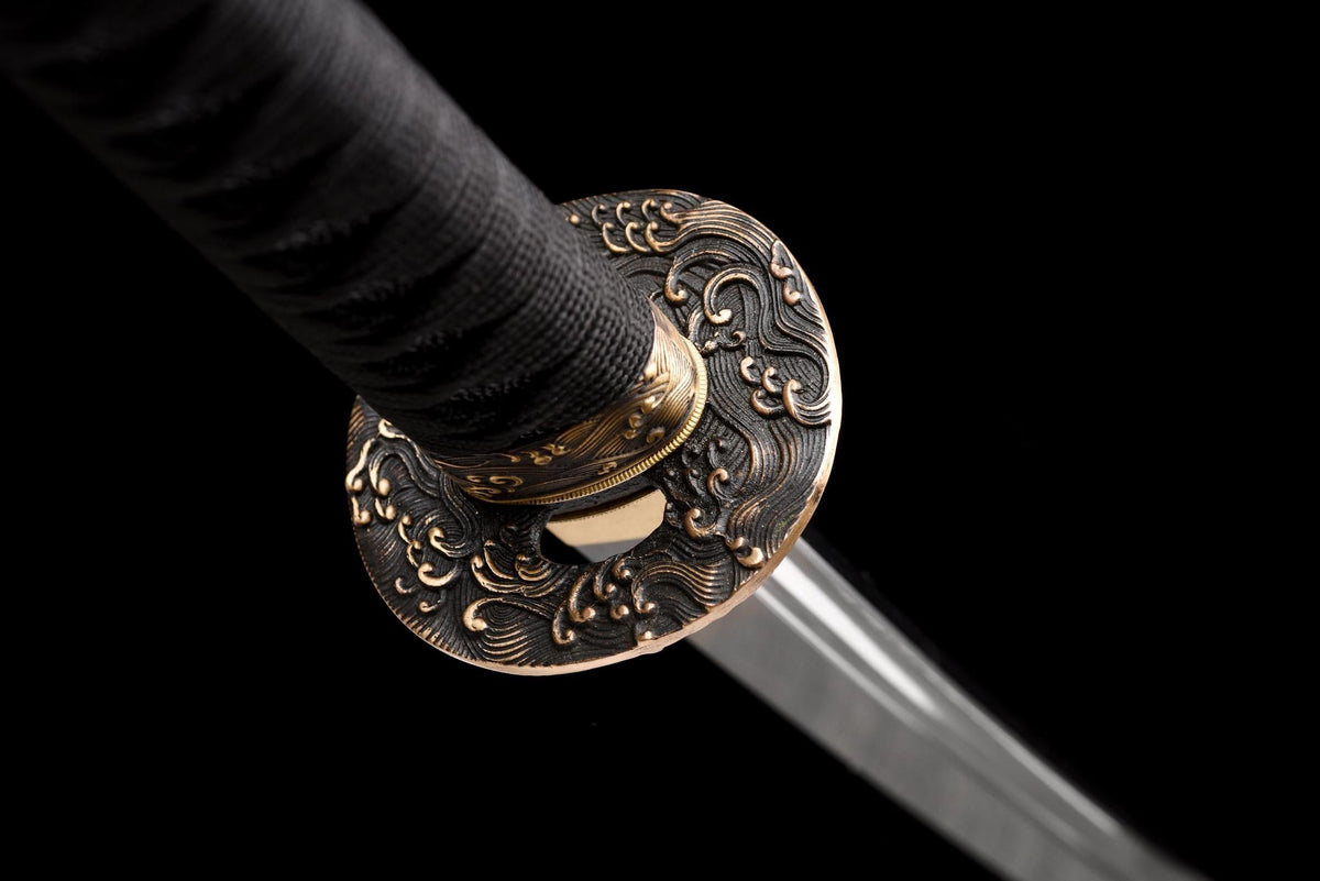 Kurohyō Odachi 黒豹 – Hand-Forged T10 Steel, Clay-Tempered – view 10