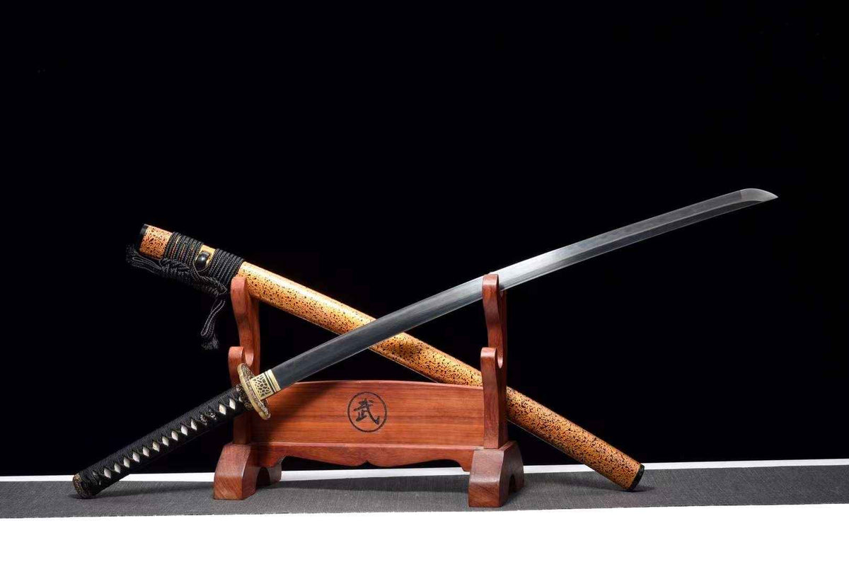 Jundo 純度 Katana – T10 Steel, Brass Fittings – view 1