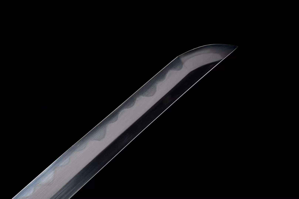 Shōgun 将軍 Katana – Damascus Steel, Sculpted Copper Saya & Tsuka – view 7
