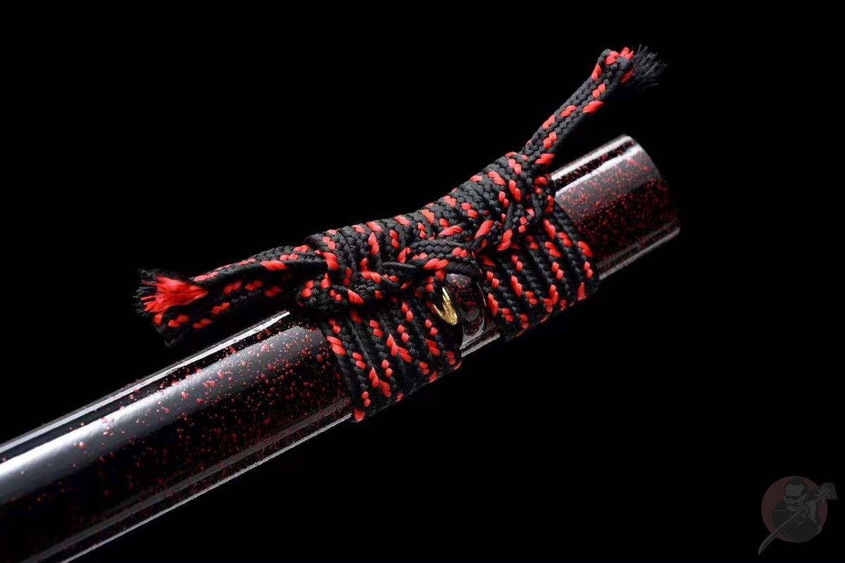 Chikara 力 Katana — Reddish T10 Blade with Bo-hi – view 10
