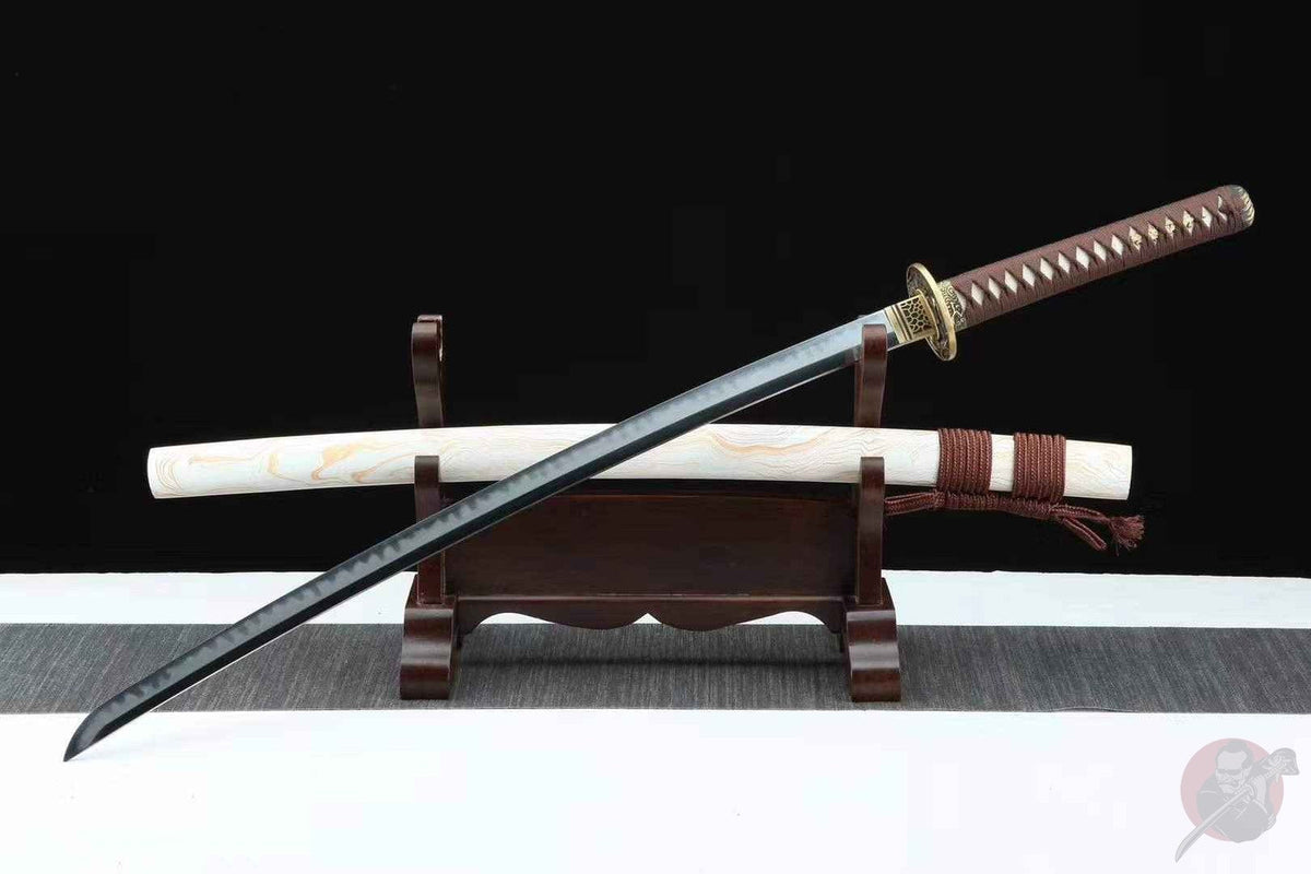 Yūga 優雅 Katana – 1095 Steel, Mirror Polish – view 2