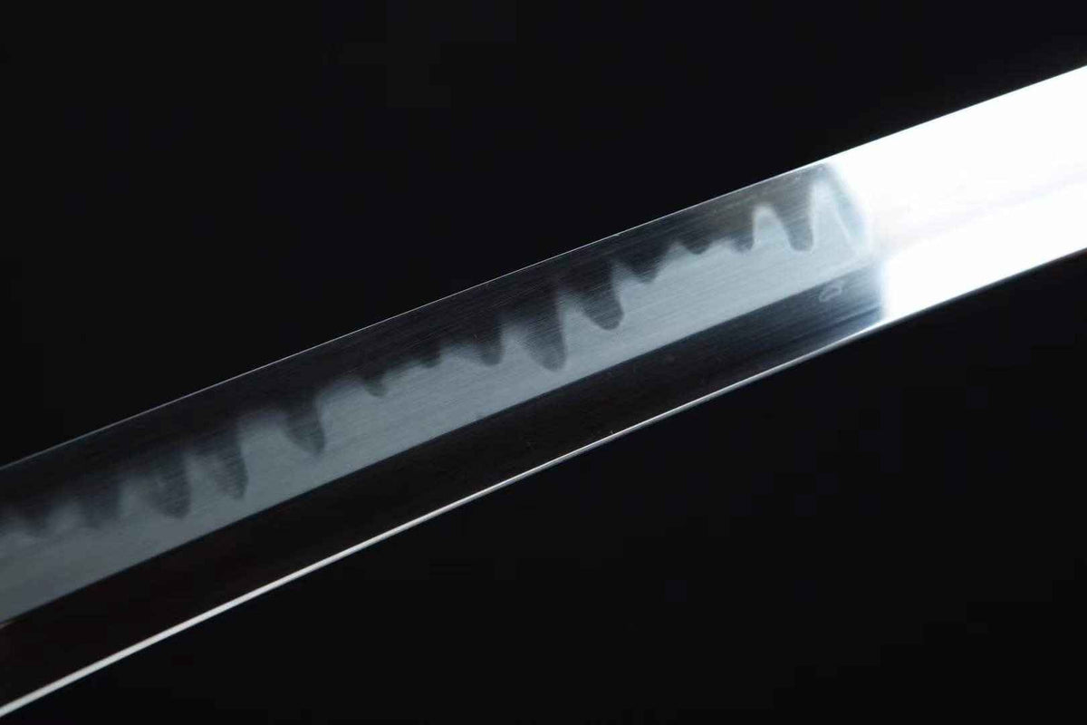 Yūga 優雅 Katana – 1095 Steel, Mirror Polish – view 8
