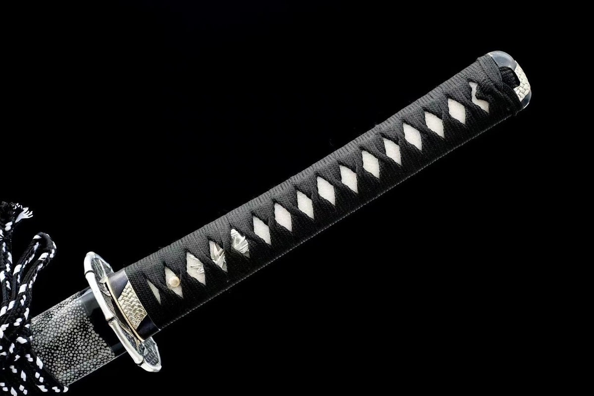 Densetsu 伝説 Katana – T10 Core, Damascus Hamon Steel – view 8
