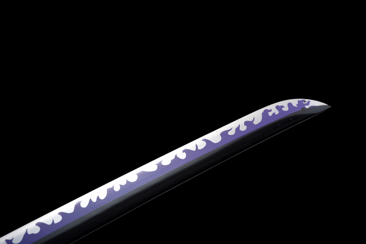 Ame no Habakiri Katana – 1060 Steel, White Lacquered Saya – view 15