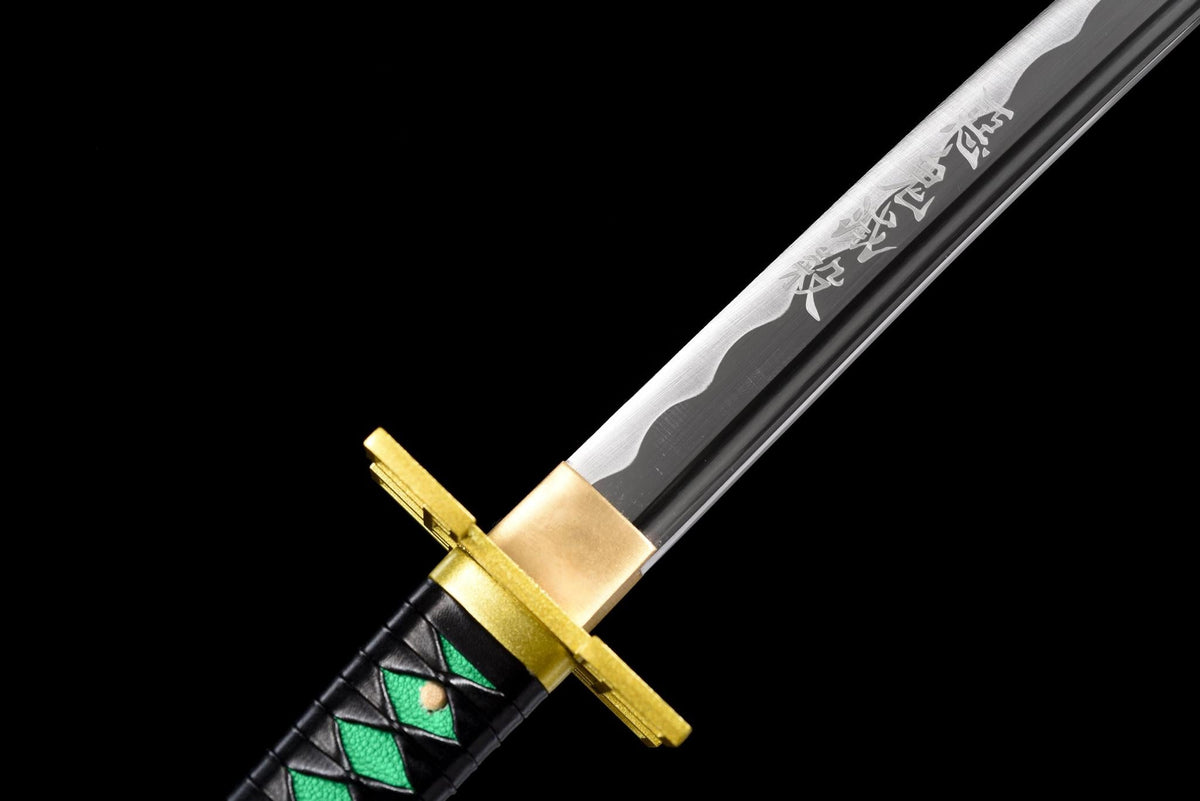 Tokito Muichiro-Inspired Katana – 1060 Steel – view 8