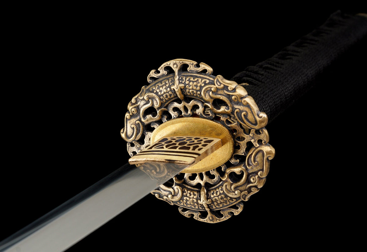 Akaryū 赤龍 Katana – T10 Steel, Red Dragon Saya, Full Tang – view 16