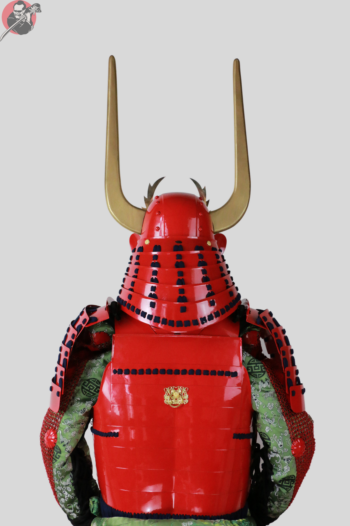 Ii Gashira Tosei Samurai Armour – Red Yoroi, Ii Clan – view 8