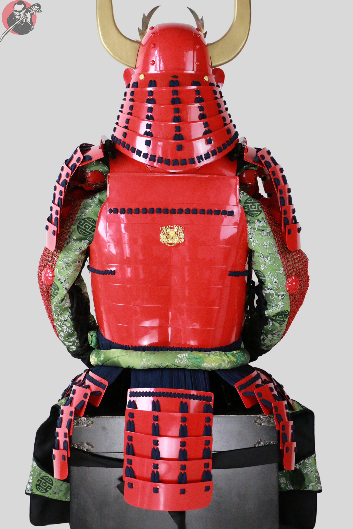Ii Gashira Tosei Samurai Armour – Red Yoroi, Ii Clan – view 13