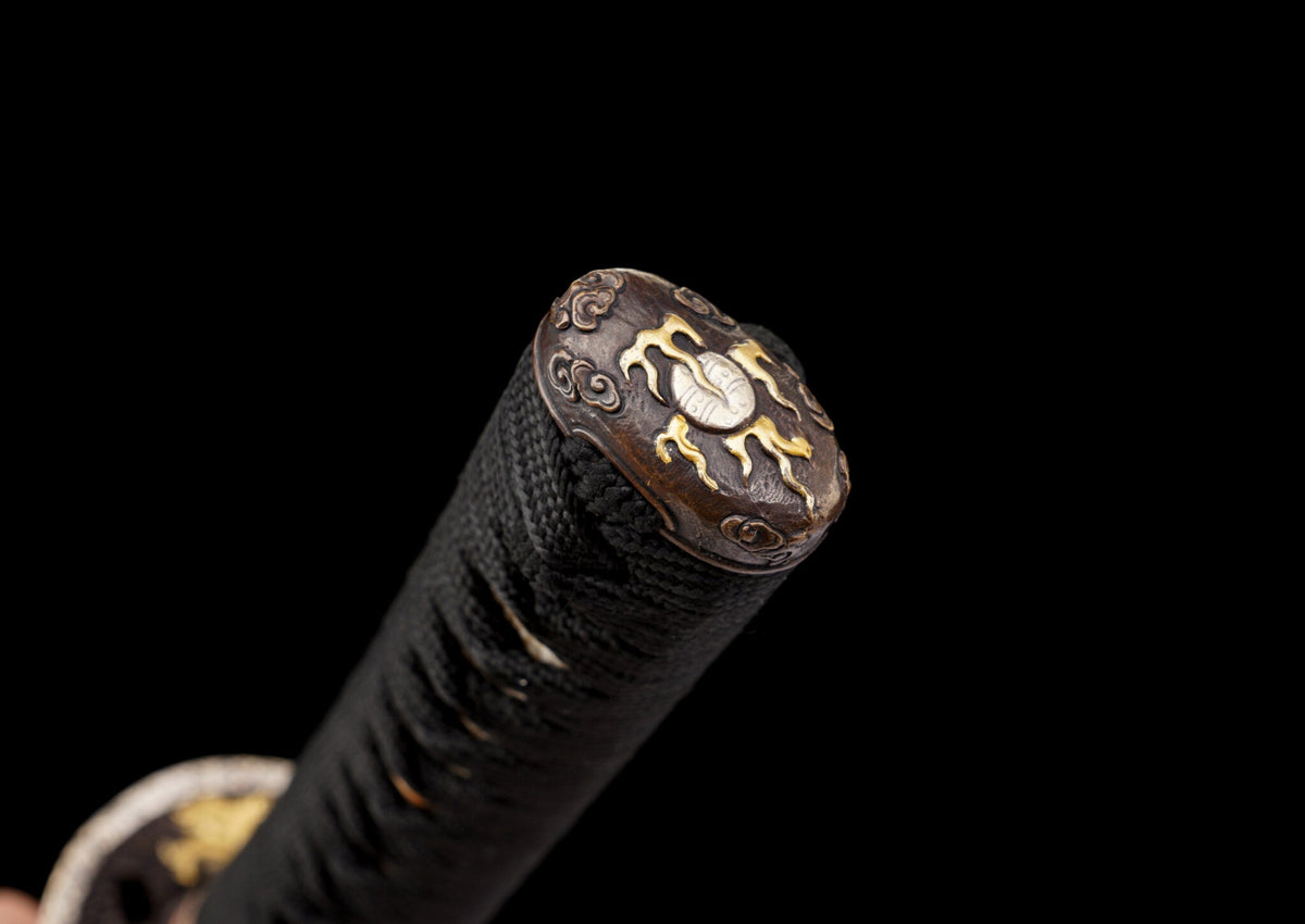 Guren 紅蓮 Katana – San-Mai "Red Roast" Blade – view 16