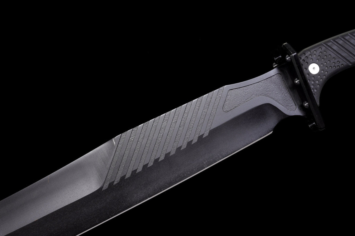 Black Leviathan Sword (Limited Edition) — 80CrV2 Steel – view 11