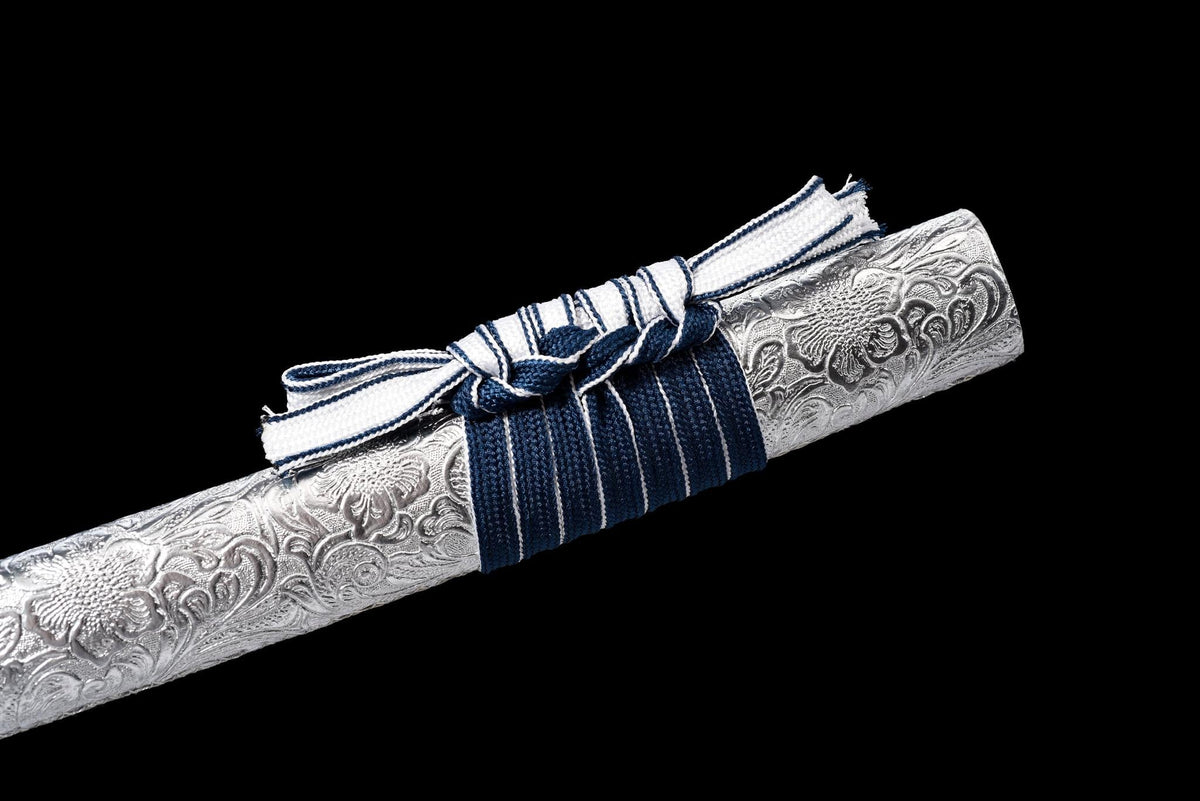 Fuyu 冬 Katana – Blue Blade, Manganese Steel – view 12