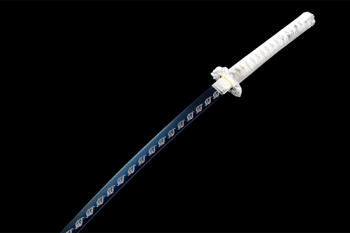 Fuyu 冬 Katana – Blue Blade, Manganese Steel – view 14