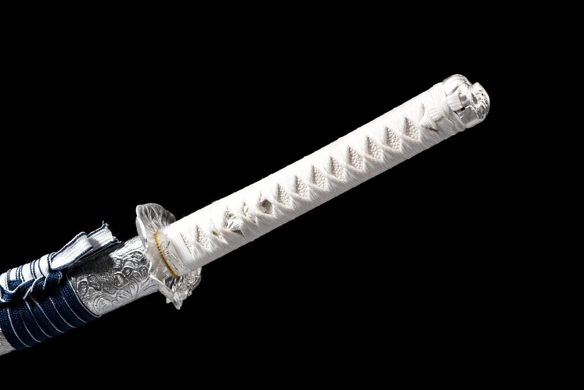 Fuyu 冬 Katana – Blue Blade, Manganese Steel – view 17