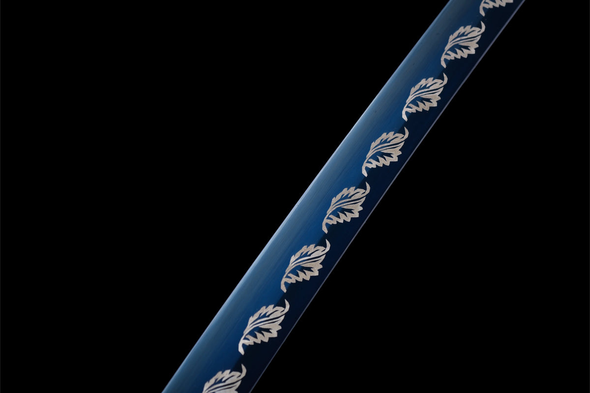 Fuyu 冬 Katana – Blue Blade, Manganese Steel – view 8