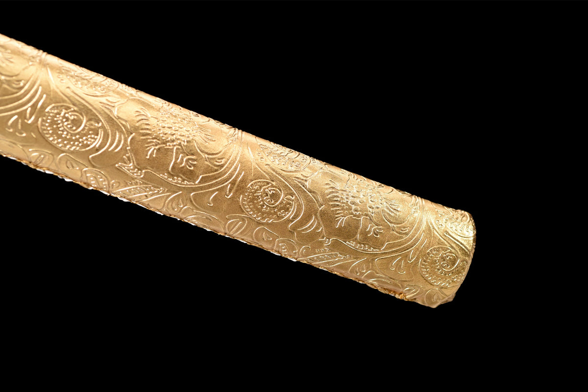 Gouka 豪華 Katana – Gold Manganese Steel Blade – view 13