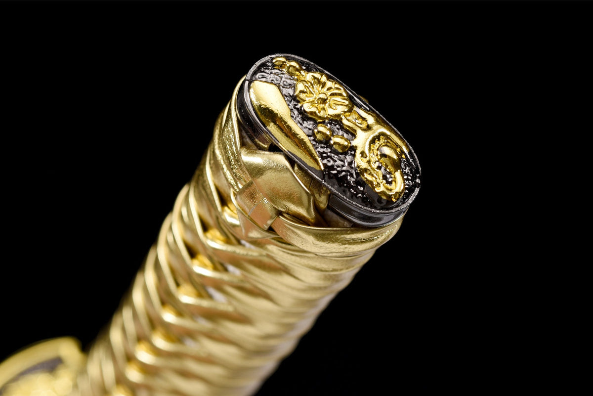 Gouka 豪華 Katana – Gold Manganese Steel Blade – view 18