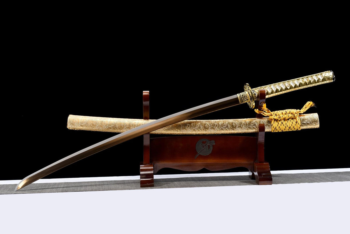 Gouka 豪華 Katana – Gold Manganese Steel Blade – view 6