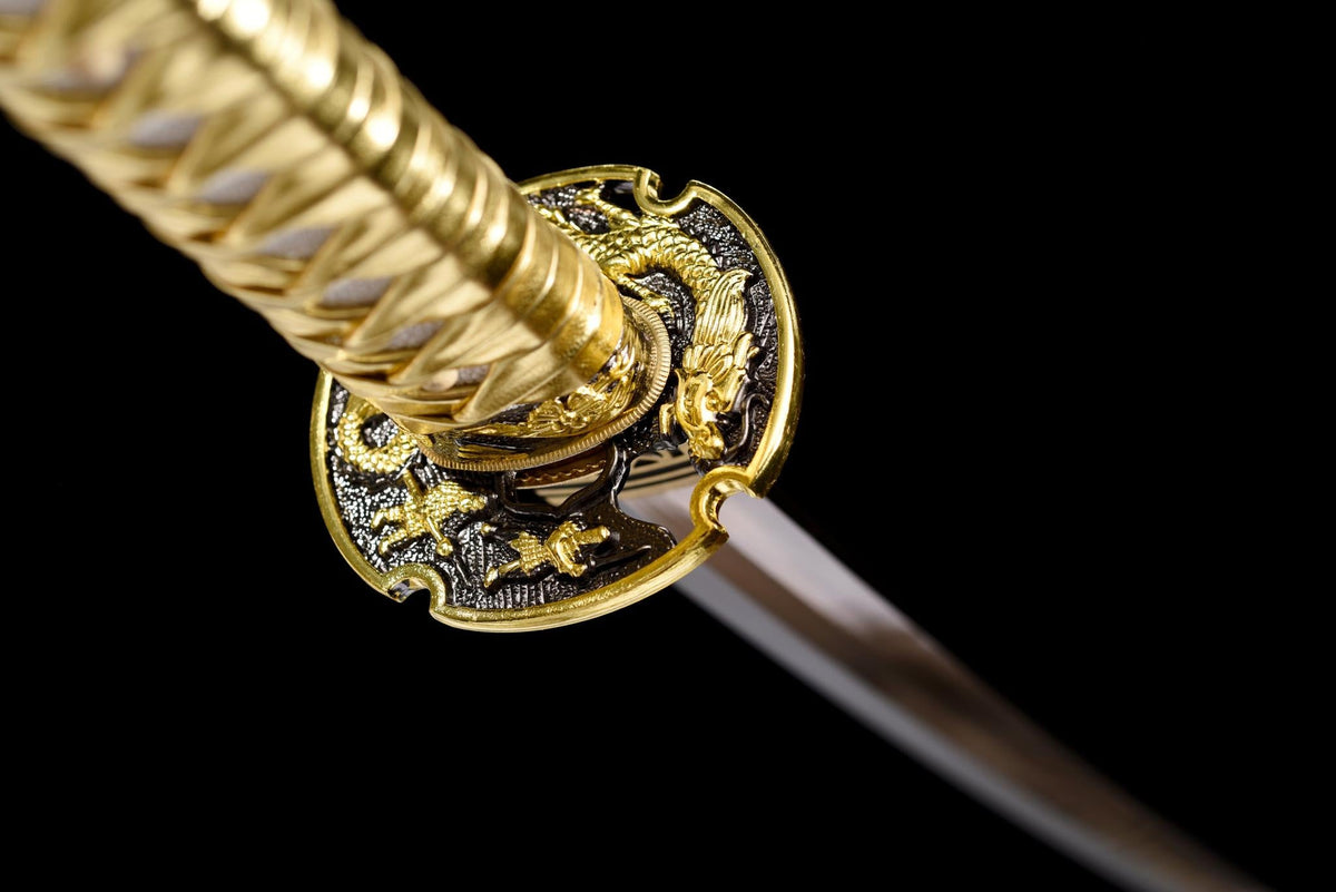 Gouka 豪華 Katana – Gold Manganese Steel Blade – view 11