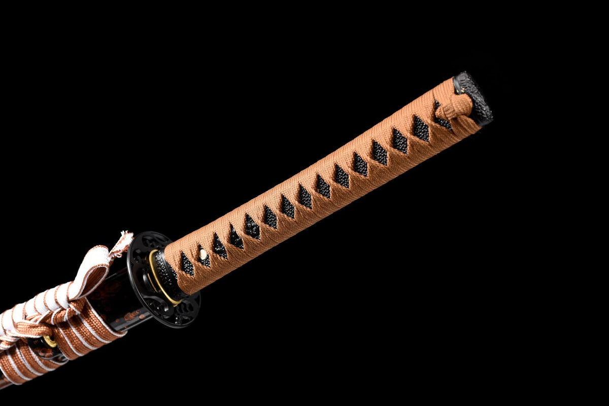 Kageho 影炎 Katana — T10 Steel, Hand-Painted Lacquered Saya – view 13