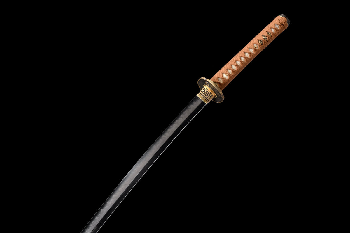 Keishou 景勝 Katana – T10 Steel, Ebony Saya, Mirror Polish – view 5