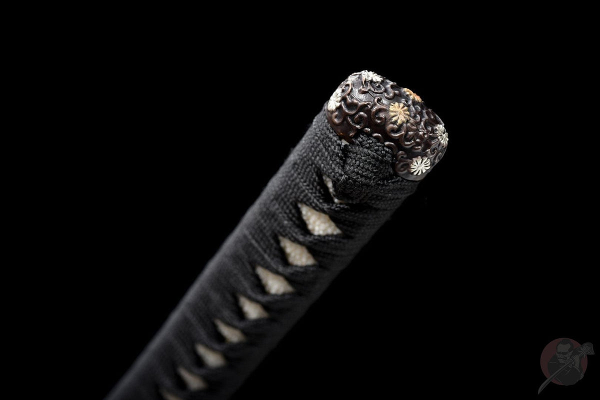 Ketsueki 血液 Katana — Red Saya, T10 Steel – view 20