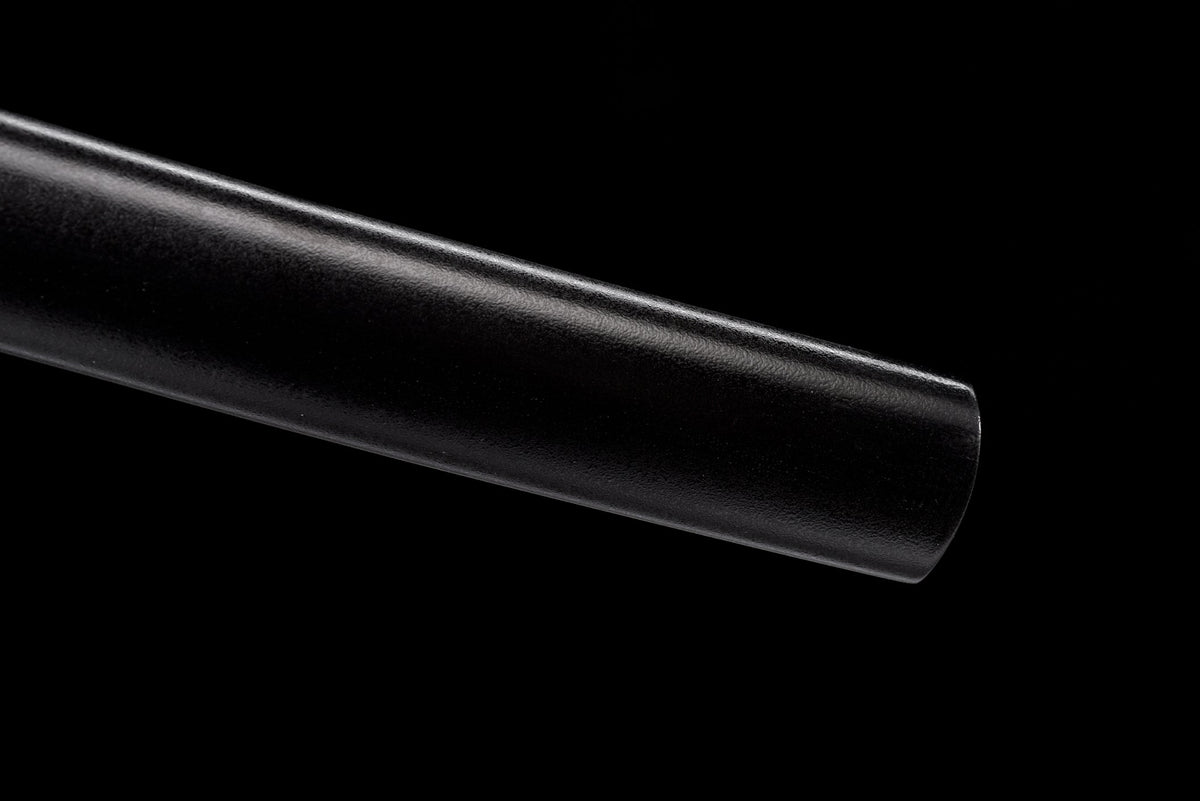 Ryū no Hōkō 竜の咆哮 Katana — T10 Steel, Silver Dragon Saya – view 15