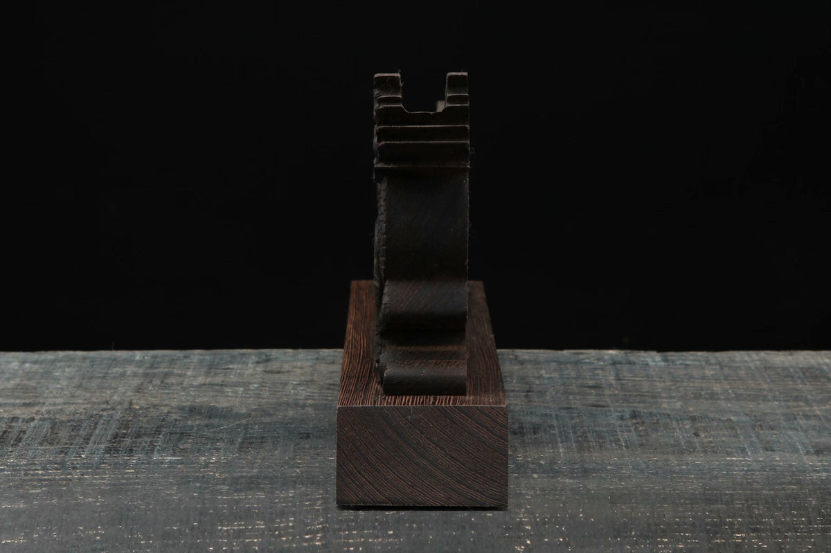 Ryuu 竜 Katana Stand – Carved Rosewood – view 6