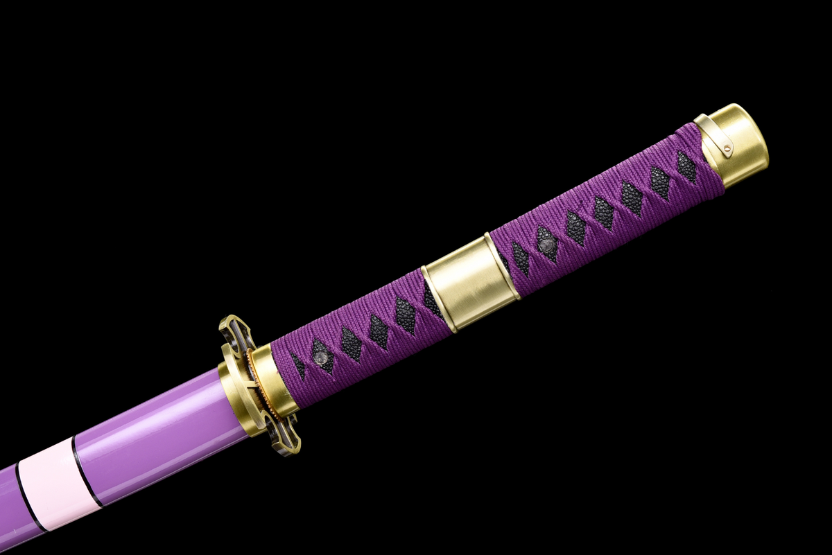 Nidai Kitetsu Katana, One Piece-Inspired Replica (1060 Steel) – view 9