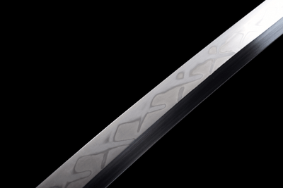 Yonaguni 与那国 Katana — T10 Steel, Light Blue Saya – view 14