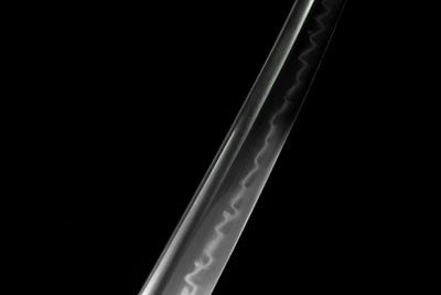 Katana Kurao 淤加 – T10 Steel with Bo-hi, Blue Dragon Saya – view 11