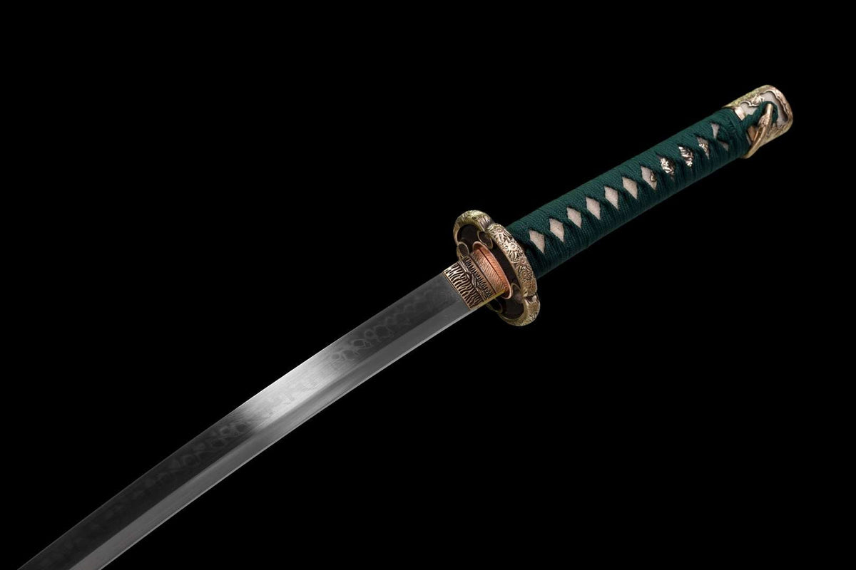 Genki 元気 Katana, T10 Steel, Tachi-Style Mount – view 11