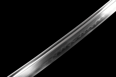 Toyotomi 豊臣氏 Katana – T10 Steel, Hamon & Bo-hi, Clan Motif Saya – view 14