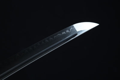 Aka 赤 Katana – T10 Steel, Red Ebony Saya – view 7