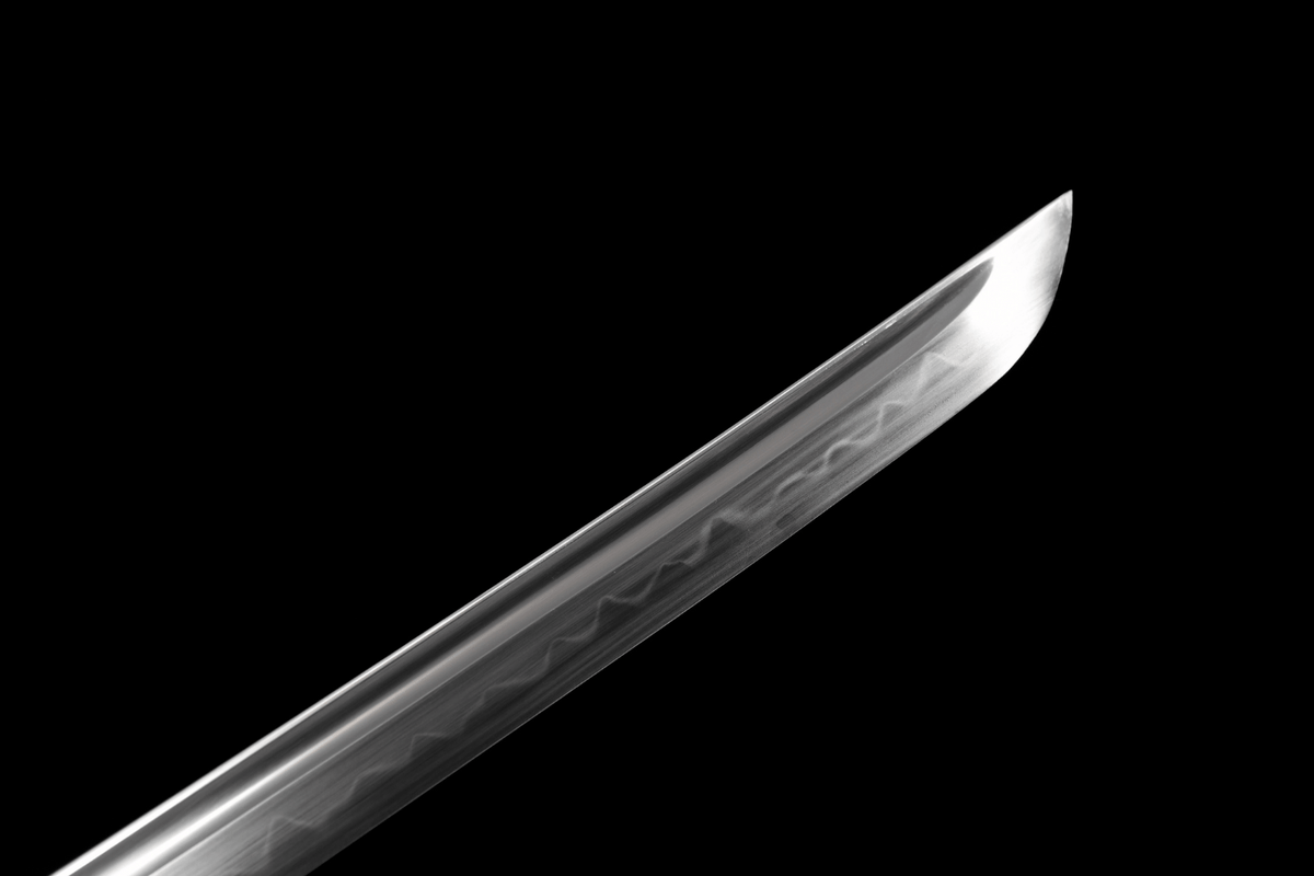 Toyotomi 豊臣氏 Katana – T10 Steel, Hamon & Bo-hi, Clan Motif Saya – view 15